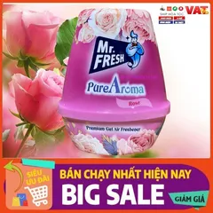Sáp Thơm Phòng Khử Mùi Mr.Fresh 220g - Hương Oải Hương Tự Nhiên, Lưu Hương Suốt 30 Ngày cho Không Gian Sống Tươi Mát