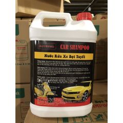 Nước Rửa Xe Bọt Tuyết Car Shampoo Autopro 5L - Tẩy Sạch, Bảo Vệ Màu Sơn, Tạo Độ Bóng, Chống Bám Bụi cho Ô Tô, Xe Máy