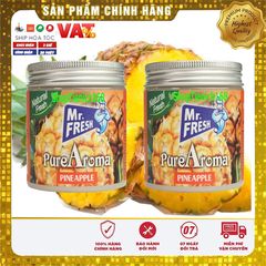 Combo 4 Hộp Sáp Thơm Khử Mùi Pure Aroma 230g - Hương Đào, Dứa, Vani, Black Ice Cho Không Gian Tươi Mát Hàng Ngày