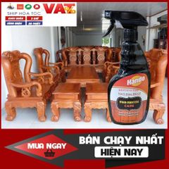Chai Xịt Đánh Bóng Đồ Gỗ Hando 600ml - Xóa Vết Xước và Bảo Dưỡng Bề Mặt Gỗ, Vệ Sinh Đồ Nội Thất hiệu quả