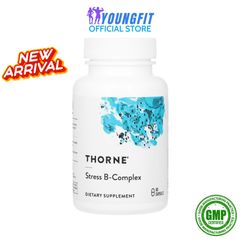 Viên Uống Thorne Stress B Complex 60 Viên - Hỗ Trợ Sức Khỏe Não, Giảm Căng Thẳng, Tăng Cường Tim Mạch, Phức Hợp Vitamin B Hữu Hiệu