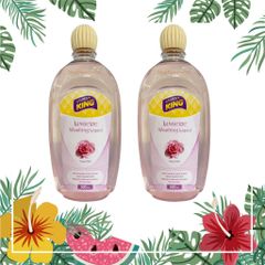 Nước Giặt Đồ Lót Golden King 500ml Hương Hồng - Sạch Sâu, Kháng Khuẩn, Lưu Hương Tự Nhiên, An Toàn Cho Da Nhạy Cảm