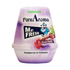 Sáp Thơm Phòng Khử Mùi Mr.fresh 220g - Hương Nho, Đào, Dứa, Mộc Lan - Khử Mùi, Đuổi Muỗi, Tinh Dầu Thiên Nhiên, Sảng Khoái