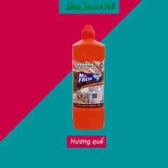 Nước Tẩy Bồn Cầu Diệt Khuẩn Mr Fresh 1L - Tẩy Sạch, Khử Mùi Với Nhiều Hương Thơm, An Toàn Sử Dụng cho Nhà Tắm