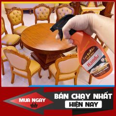Nước Lau Bàn Ăn Khử Mùi Diệt Khuẩn Hando 500ml Hương Quế - Sạch Sẽ, An Toàn, Dùng Trong Nhà Bếp