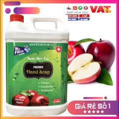Nước Rửa Tay Kháng Khuẩn Dưỡng Ẩm Mr. Fresh Hàn Quốc 5L - Hương Dâu, Táo, Quế - Làm Sạch, Khử Mùi, Giữ Ẩm Da