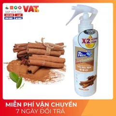 Nước Hoa Xịt Phòng Khử Mùi Mr.Fresh 200ml - Hương Cà Phê Tự Nhiên, Làm Thơm Không Gian Sống, An Toàn Cho Gia Đình