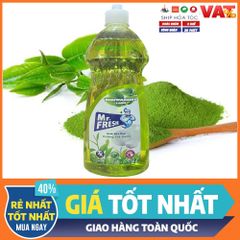 Nước Rửa Chén Bát Mr.Fresh Tinh Dầu Quế 790ml - Sạch Bóng An Toàn, Hương Thơm Dịu Nhẹ, Thân Thiện Với Môi Trường