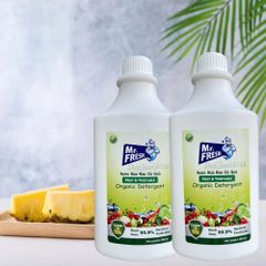 Nước Ngâm Rửa Rau Củ Quả Sinh Học Mr.Fresh 800ml - Loại Bỏ Thuốc Trừ Sâu, Diệt Khuẩn, An Toàn Cho Sức Khỏe