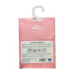 Túi Thơm Giấy Khô Treo Tủ Quần Áo Hương Tuberose - Khử Mùi & Tỏa Hương Quyến Rũ Cho Phòng Khách Và Tủ Giày