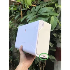 Hộp Đựng Giấy Vệ Sinh Gắn Tường Cỡ Lớn Nhựa PP - Thiết Bị Vệ Sinh Tiện Lợi Cho Nhà Hàng, Khách Sạn, Văn Phòng