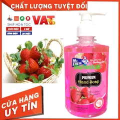 Nước Rửa Tay Khử Mùi Mr.Fresh 500ml Hương Café - Diệt Khuẩn, Chăm Sóc Da, Thơm Mát, Dễ Dàng Sử Dụng