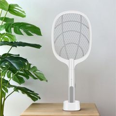 Vợt Muỗi Thông Minh Kiêm Đèn Bắt Muỗi Cao Cấp - An Toàn, Tiện Lợi và Hiệu Quả Với Công Nghệ Sạc Lithium 1200mAh