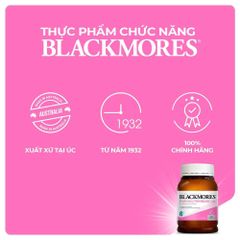 Tinh dầu hoa anh thảo Blackmores Evening Primrose Oil hỗ trợ nội tiết tố nữ (190 viên)