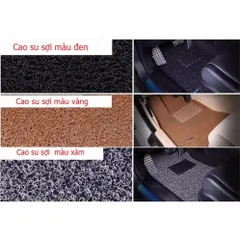 Bộ thảm lót sàn ô tô siêu sạch 4-5 chỗ - Chất liệu cao su mềm mại, dễ vệ sinh, màu nâu thời trang, giữ xe luôn mới mẻ.