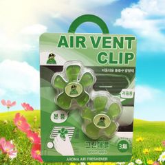 Kẹp Khử Mùi Cài Cửa Sổ Điều Hòa Ô Tô Blue Herb - Thơm Mát, Giúp Thư Giãn Và Cải Thiện Không Khí Trong Xe Hơi