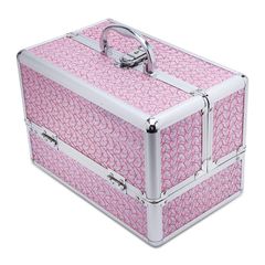 Hộp Đựng Mỹ Phẩm Đồ Trang Điểm Cỡ Lớn Chất Liệu Kim Loại Không Gỉ - Thiết Kế Độc Đáo và Ngăn Nắp Cho Bạn Gái