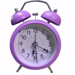 Đồng Hồ Báo Thức Mini Alarm Để Bàn Đáng Yêu - Màu Vàng, Thiết Kế Nhỏ Gọn, Phù Hợp Trang Trí Bàn Làm Việc và Phòng Ngủ