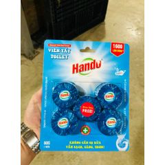 Bộ 2 Viên Tẩy Bồn Cầu Hương Lavender - Khử Mùi Diệt Khuẩn, 1600 Lần Xả, Duy Trì Sáng Bóng Gốm Sứ, Giải Pháp Vệ Sinh Tiện Lợi