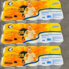 Giấy vệ sinh Hải Hoa vàng 10 cuộn không lõi