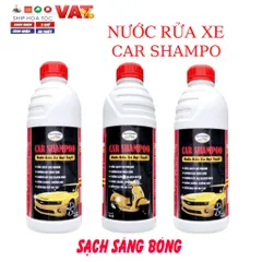 Nước Rửa Xe Bọt Tuyết Car Shampoo Autopro 1&5L - Bảo Vệ Sơn, Tẩy Sạch Vết Bẩn, Độ Bóng Cao Cho Ô Tô, Xe Máy