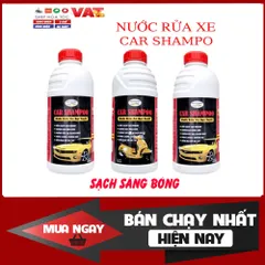 Nước Rửa Xe Bọt Tuyết Car Shampoo Autopro 1&5L - Bảo Vệ Sơn, Tẩy Sạch Vết Bẩn, Độ Bóng Cao Cho Ô Tô, Xe Máy