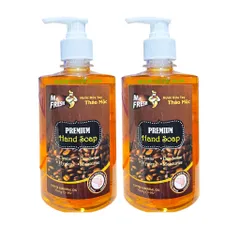Combo 2 Nước Rửa Tay Khử Mùi Mr.Fresh 500ml Hương Dưa Táo, Dâu, Quế - Diệt Khuẩn, Làm Sạch Mịn Màng, Dụng Cụ Chăm Sóc Cơ Thể