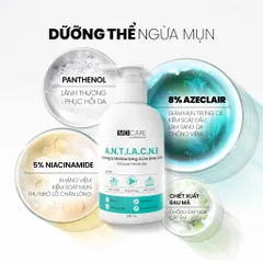 Sữa Dưỡng Thể Cho Da Mụn MD Care 200ml - Giảm Mụn, Cung Cấp Độ Ẩm, Dưỡng Sáng Da, Thành Phần Tự Nhiên, Sản Phẩm Chăm Sóc Da Thân Thiện