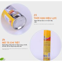 Xịt Tẩy Vệ Sinh Ghế Xe Ô Tô BOTNY 650ML - Sạch Sâu, Khử Mùi, Kháng Khuẩn Dành Cho Ghế Da, Đồ Gia Dụng, Ô Tô & Nội Thất