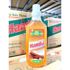Nước Lau Sàn Đậm Đặc Siêu Sạch Hando 1L - Khử Khuẩn, Hương Hoa Hồng, An Toàn Cho Sức Khỏe, Dành Cho Tất Cả Các Loại Sàn