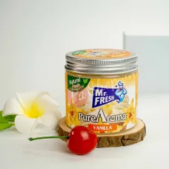 Sáp Thơm Khử Mùi Pure Aroma 230g - Hương Đào Dứa Tự Nhiên, Lưu Hương Tươi Mát, Phù Hợp Cho Xe Ô Tô và Không Gian Nhỏ