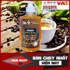 Nước Rửa Tay Khử Mùi Mr.Fresh 500ml - Hương Cà Phê Dịu Nhẹ, Kháng Khuẩn 99,9% - Bảo Vệ Tay Sạch Mềm Mại