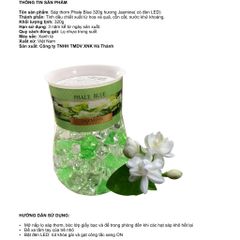 Sáp Thơm Phale Blue 320g Hương Lavender - Sáp Thơm Tự Nhiên Có Đèn LED Trang Trí, Giúp Xóa Tan Mệt Mỏi