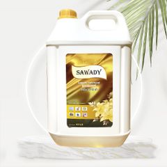 Nước giặt xả Sawady 6 trong 1 hương PERFUME 20L - Tẩy sạch, làm mềm vải, hương thơm quyến rũ - Giao 2 can 10L