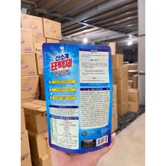 Bột Tẩy Vết Bẩn Quần Áo Oxygen Sandokkaebi Hàn Quốc 400g - Combo 3 Gói An Toàn Cho Trẻ Sơ Sinh, Hiệu Quả Tẩy Trắng Và Khử Khuẩn