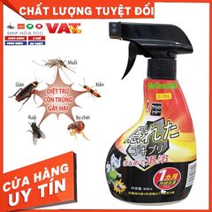 Bình Xịt Diệt Muỗi, Kiến, Gián SAIKO 400ml - An Toàn, Hiệu Quả với Công Nghệ Sinh Học Nhật Bản