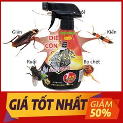 Bình Xịt Diệt Muỗi, Kiến, Gián SAIKO 400ml - An Toàn, Hiệu Quả với Công Nghệ Sinh Học Nhật Bản
