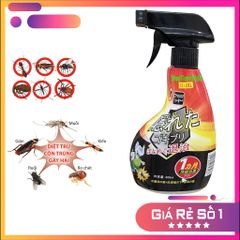 Bình Xịt Diệt Muỗi, Kiến, Gián SAIKO 400ml - An Toàn, Hiệu Quả với Công Nghệ Sinh Học Nhật Bản