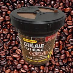 Bộ 2 Sáp Thơm Ô Tô Hương Thiên Nhiên Acana 130g - Hương Hoa Hồng và Biển Xanh, An Toàn cho Sức Khỏe