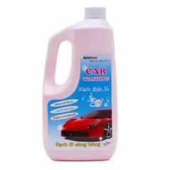 Nước Rửa Ô Tô Xe Máy Auto Care 1.8L - Chất Tẩy Rửa Bảo Dưỡng Sơn Kèm Mút Lau Rửa Xe An Toàn, Tiện Lợi
