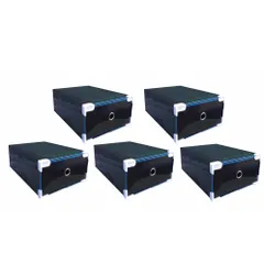 Bộ 5 Hộp Đựng Giày Trong Suốt Viền Kim Loại - Giải Pháp Lưu Trữ Giày Sạch Sẽ, Ngăn Nắp và Tiện Ích Cho Mọi Nhà