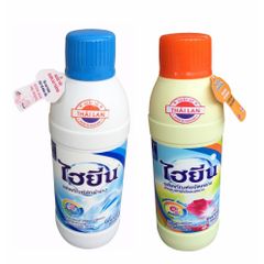 Bộ 2 Chai Nước Tẩy Quần Áo Trắng Hygiene 600ml (Hồng) - Tẩy Sạch Đầu Vết Bẩn, Diệt Khuẩn, Hương Thơm Nhẹ Nhàng