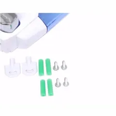 Hộp Đựng Nước Rửa Tay và Dầu Gội Treo Tường Cao Cấp 2 Bình - Tiện Lợi Cho Phòng Tắm - Kèm Sáp Khử Mùi Hương Lan 150g