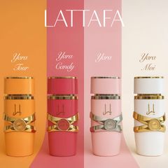 Set Nước Hoa Yara - Combo 4 Chai Nữ Hoàng Ngọt Ngào của Lattafa, 25ml Mỗi Chai - Hương Dịu Dàng, Quà Tặng Sang Trọng