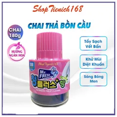 Bộ 3 Chai thả bồn cầu Hàn Quốc Mr.Fresh TI690 - Tự động làm sạch, diệt khuẩn, khử mùi, giữ toilet thơm mát lâu dài