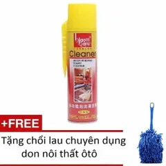 Dầu Thơm Lau Bóng Nội Thất Biaobang 620ml - Chất Làm Sạch và Đánh Bóng Ô Tô, Tặng Chổi Lau Chuyên Dụng
