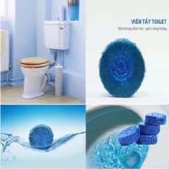 Viên Tẩy Bồn Cầu Hando RCB117 - Bộ 2 Vỉ 4 Viên Khử Mùi Và Tẩy Sạch Bám Bẩn, Công Nghệ Sinh Học Tiên Tiến, An Toàn Sử Dụng