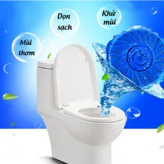 Viên Tẩy Bồn Cầu Hando RCB117 - Bộ 2 Vỉ 4 Viên Khử Mùi Và Tẩy Sạch Bám Bẩn, Công Nghệ Sinh Học Tiên Tiến, An Toàn Sử Dụng