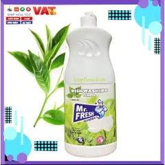 Nước Rửa Bát Đậm Đặc Mr.Fresh 820ml - Hương Quế, Cam & Không Mùi - An Toàn, Tiết Kiệm, Chất Lượng Cao, Dễ Rửa Sạch Vết Dầu Mỡ