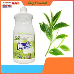 Nước Rửa Bát Đậm Đặc Mr.Fresh 820ml - Hương Quế, Cam & Không Mùi - An Toàn, Tiết Kiệm, Chất Lượng Cao, Dễ Rửa Sạch Vết Dầu Mỡ